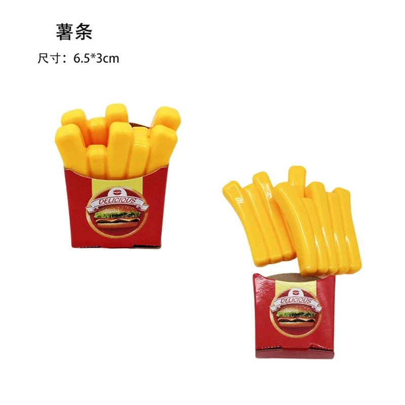 1Pcs Montessori Paste Chechele Simulation Durian Grapefruit Cherry Educational Toy Play House Decompress Educational Toy Gift