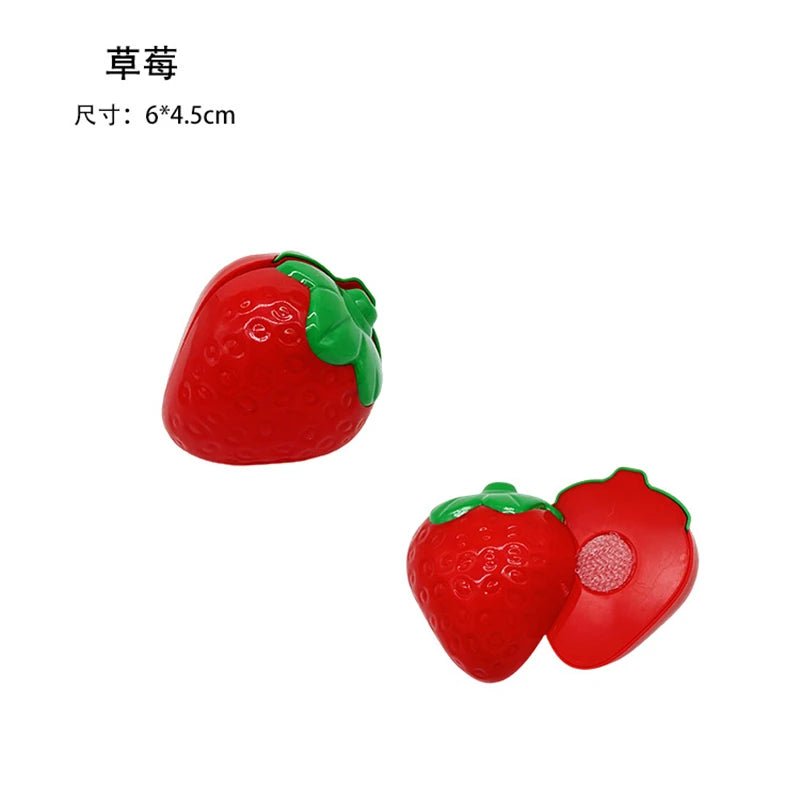 1Pcs Montessori Paste Chechele Simulation Durian Grapefruit Cherry Educational Toy Play House Decompress Educational Toy Gift