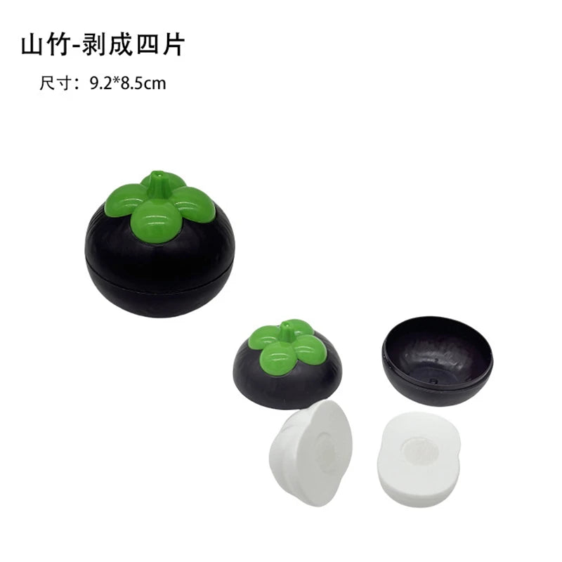 1Pcs Montessori Paste Chechele Simulation Durian Grapefruit Cherry Educational Toy Play House Decompress Educational Toy Gift