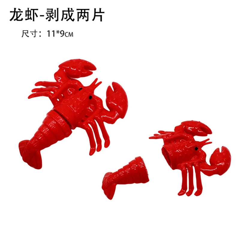 1Pcs Montessori Paste Chechele Simulation Durian Grapefruit Cherry Educational Toy Play House Decompress Educational Toy Gift