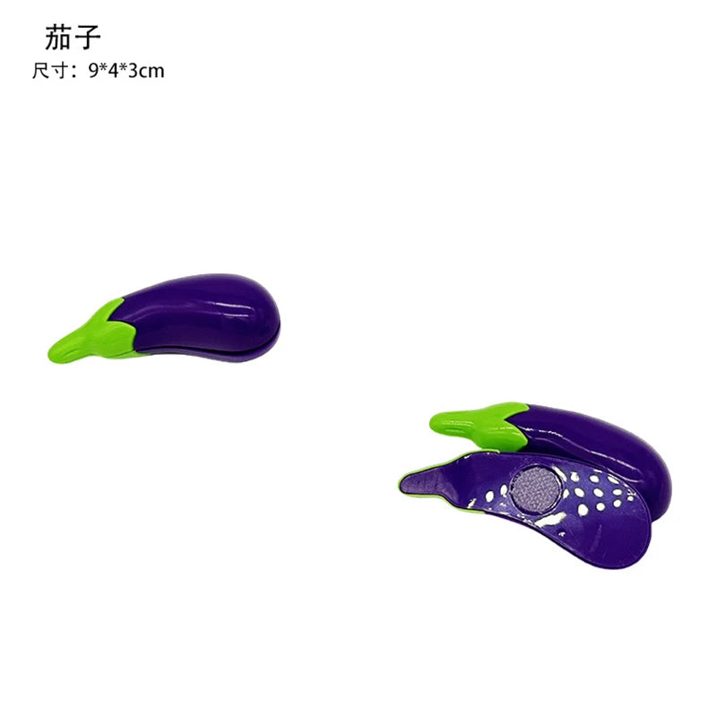 1Pcs Montessori Paste Chechele Simulation Durian Grapefruit Cherry Educational Toy Play House Decompress Educational Toy Gift