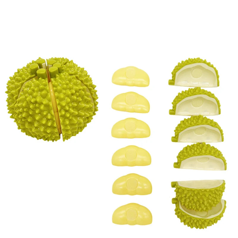 1Pcs Montessori Paste Chechele Simulation Durian Grapefruit Cherry Educational Toy Play House Decompress Educational Toy Gift