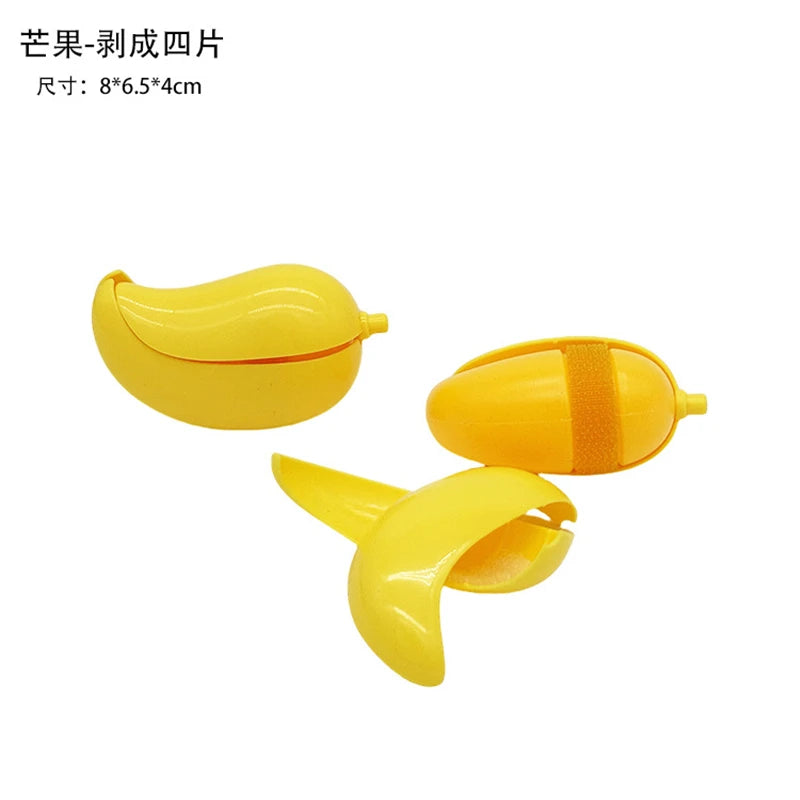 1Pcs Montessori Paste Chechele Simulation Durian Grapefruit Cherry Educational Toy Play House Decompress Educational Toy Gift