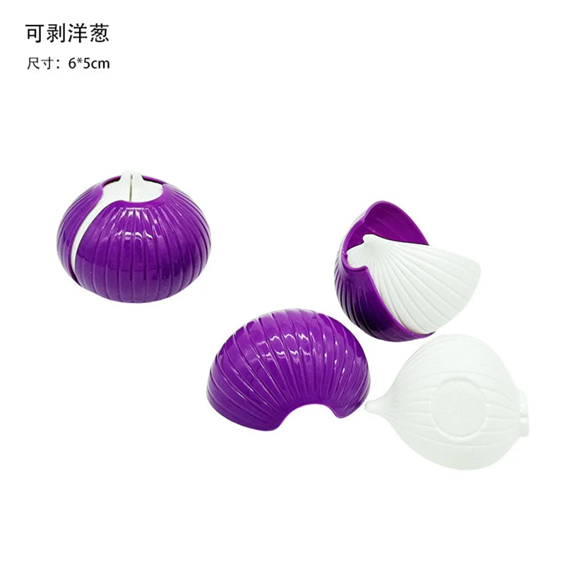 1Pcs Montessori Paste Chechele Simulation Durian Grapefruit Cherry Educational Toy Play House Decompress Educational Toy Gift