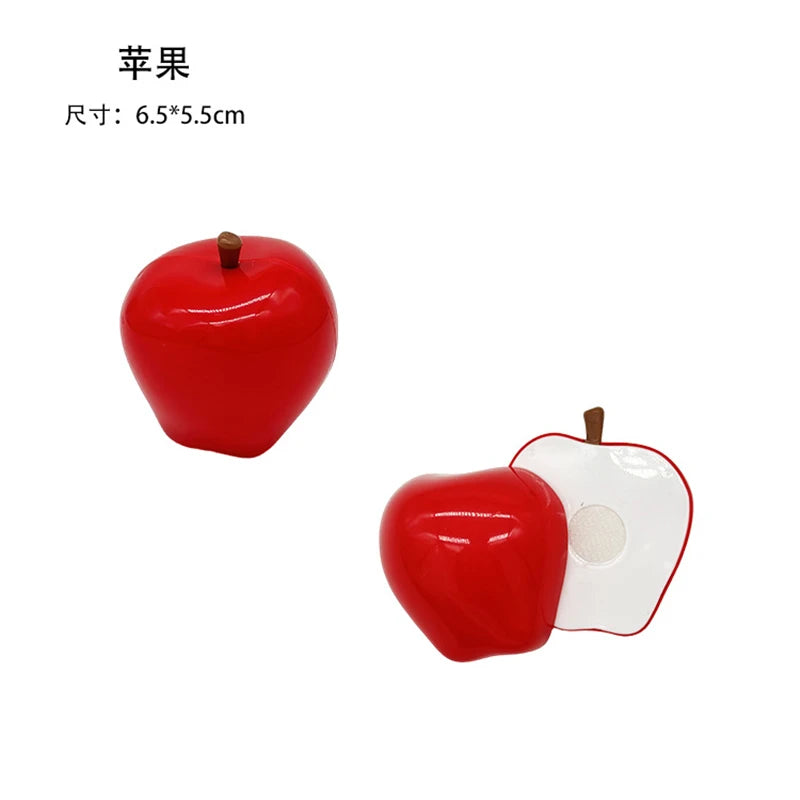 1Pcs Montessori Paste Chechele Simulation Durian Grapefruit Cherry Educational Toy Play House Decompress Educational Toy Gift